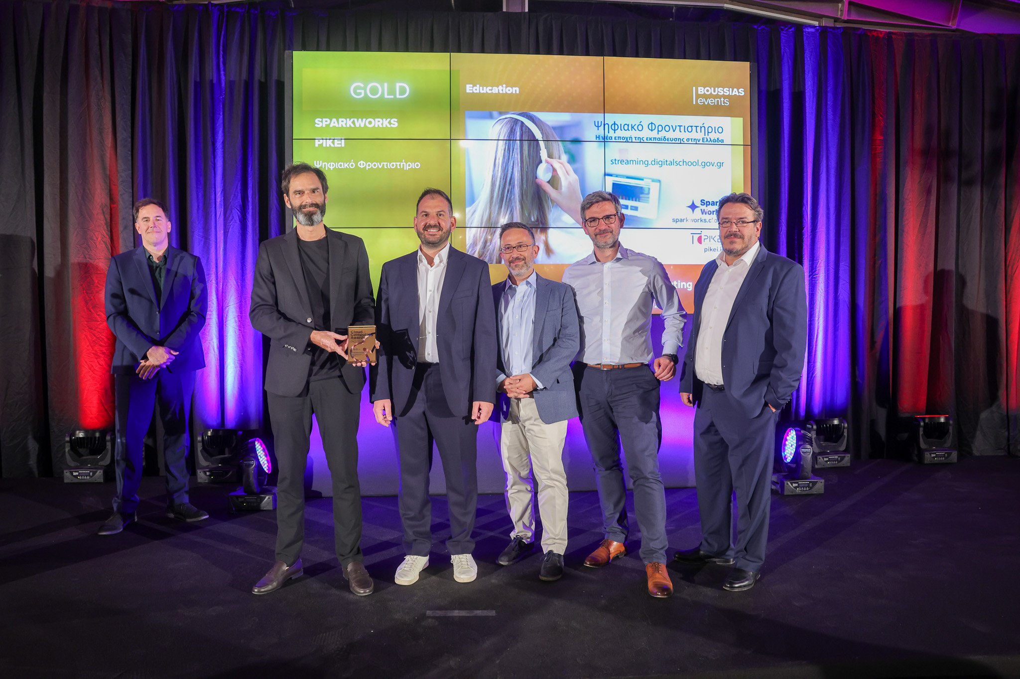 Χρυσή Διάκριση για το Ψηφιακό Φροντιστήριο της Spark Works και της PIKEI στα Cloud Computing & SaaS Awards 2025!